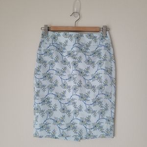 Ann Taylor Floral Skirt